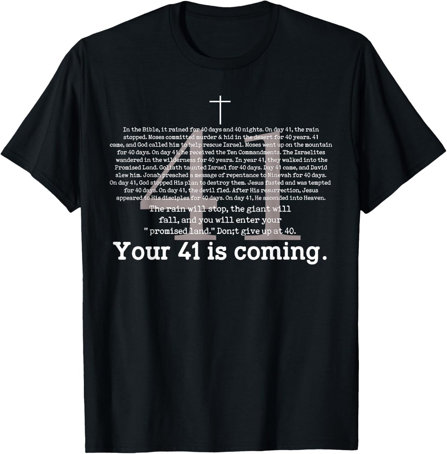 Your 41 is Coming Women T-Shirt - T-Shirt | Black