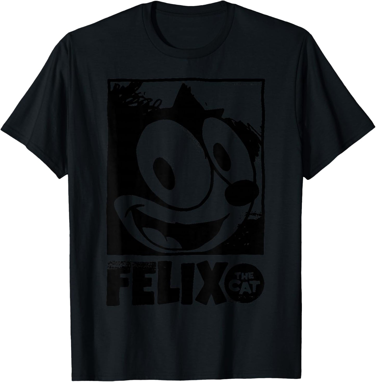 Felix The Cat Portrait T-Shirt - T-Shirt | Black