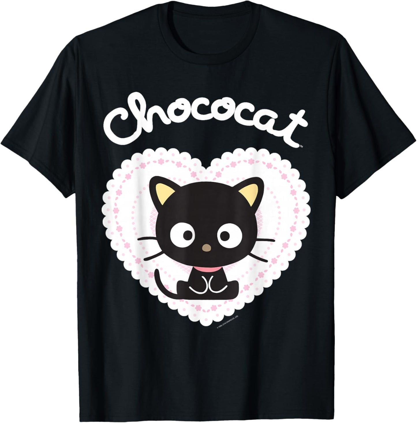 Chococat Sweet Valentine Shirt T-Shirt - T-Shirt | Black