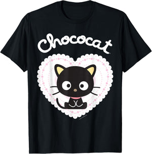Chococat Sweet Valentine Shirt T-Shirt - T-Shirt | Black