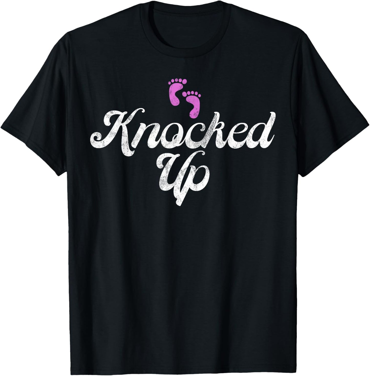 Knocked Up Baby Shower T-Shirt - T-Shirt | Black