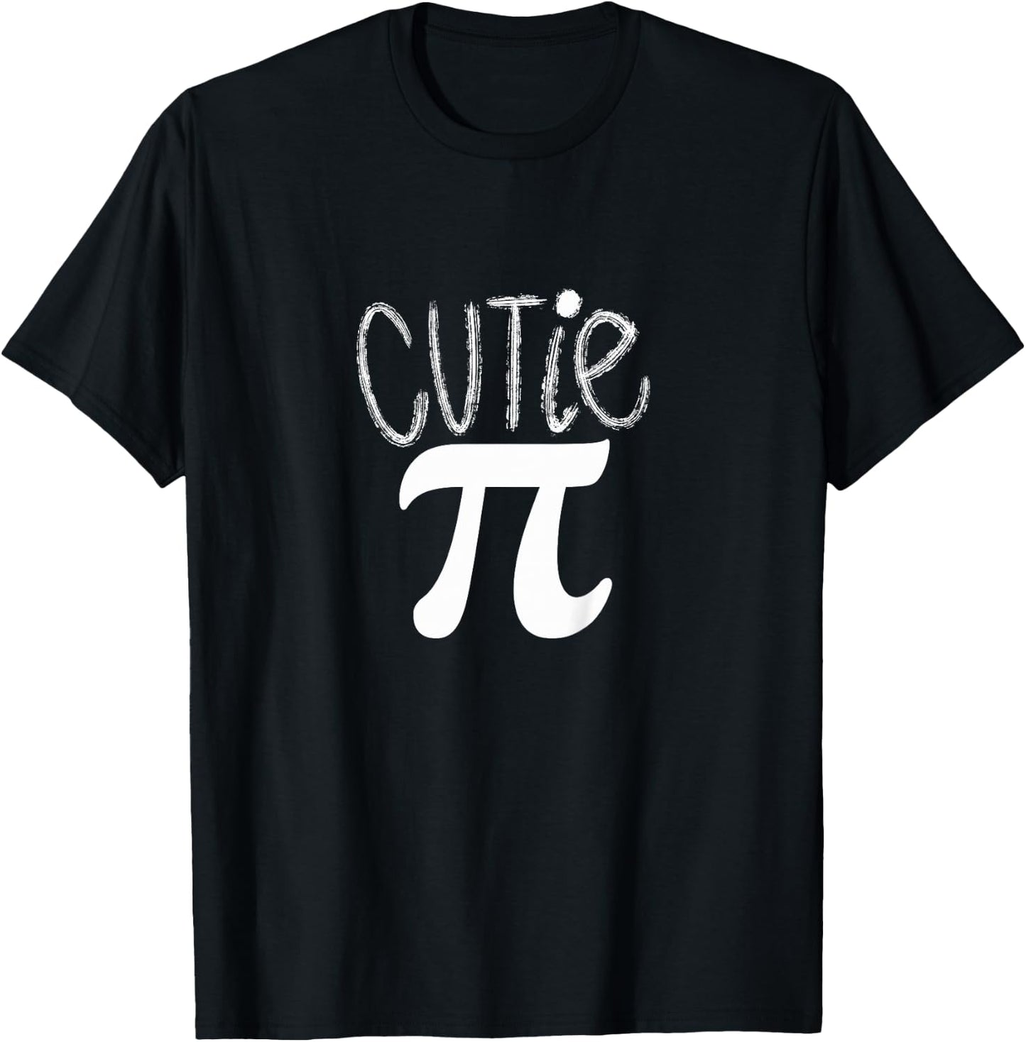 Kids Cutie Pi Math Pun Cutie Pie Toddler Kids Shirt for Pi Day T-Shirt - T-Shirt | Black