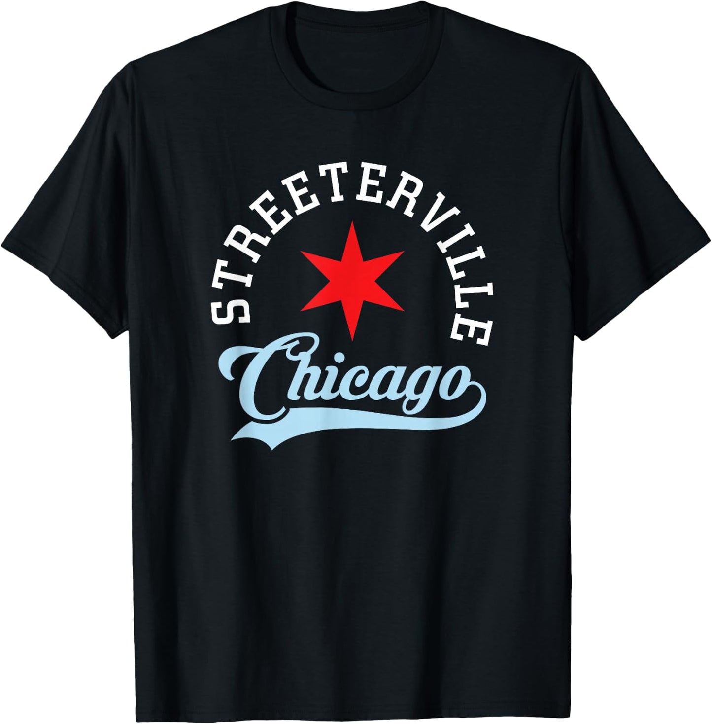 Streeterville Chicago T-Shirt - T-Shirt | Black
