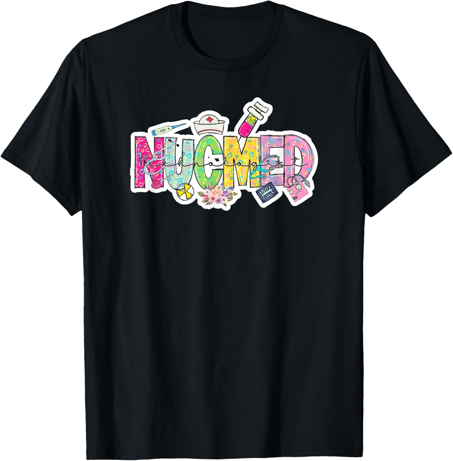 NUCMED Technologist - Nuclear Medicine Technologists T-Shirt - T-Shirt | Black