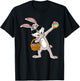 Dabbing Rabbit Easter Day Eggs Dab Boys Girls Kids T-Shirt - T-Shirt | Black