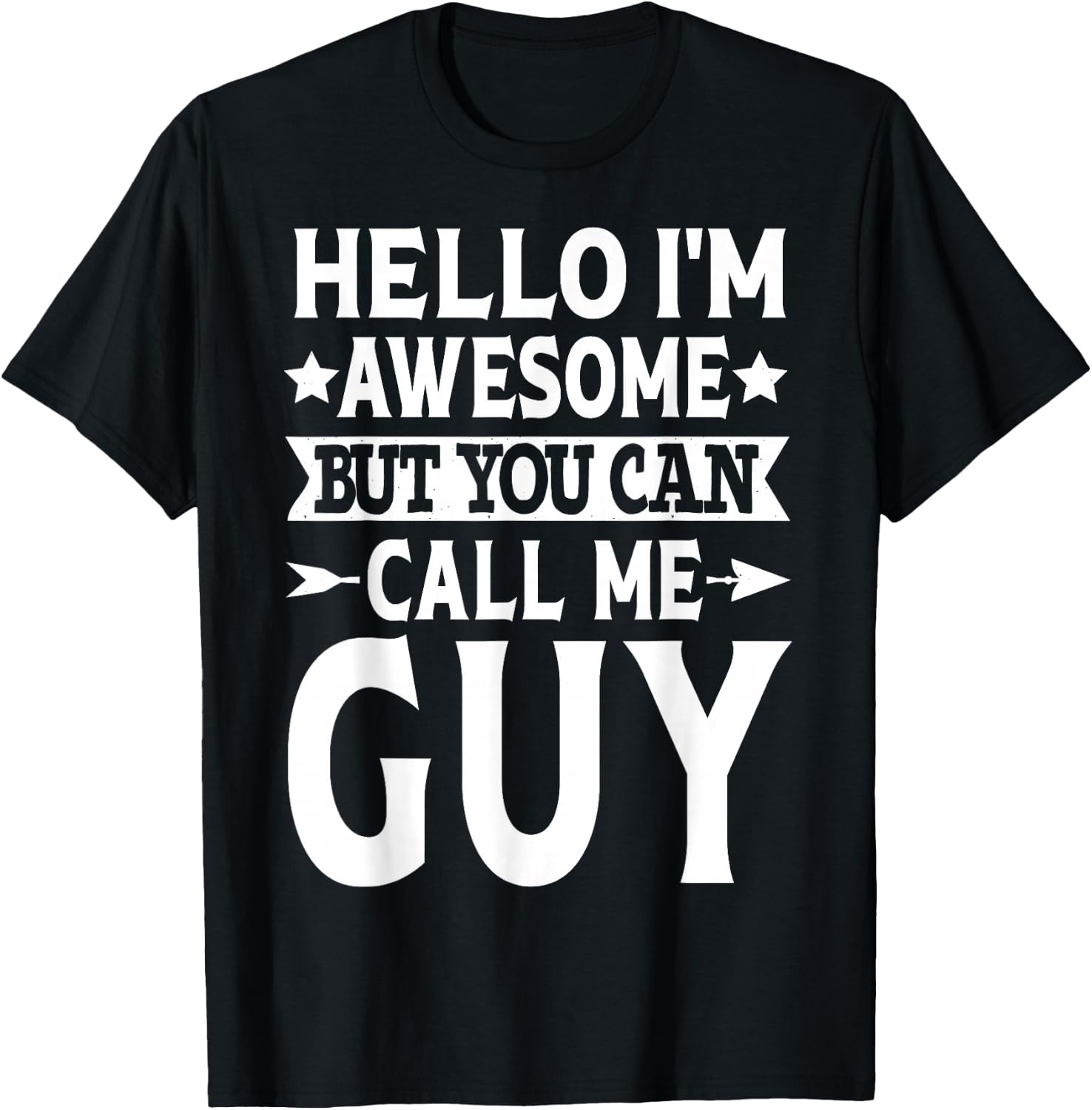 Guy Surname Call Me Guy Family Team Last Name Guy T-Shirt - T-Shirt | Black