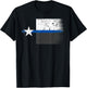 Texas Highway Patrol Ranger Law Enforcement Thin Blue Line F T-Shirt - T-Shirt | Black