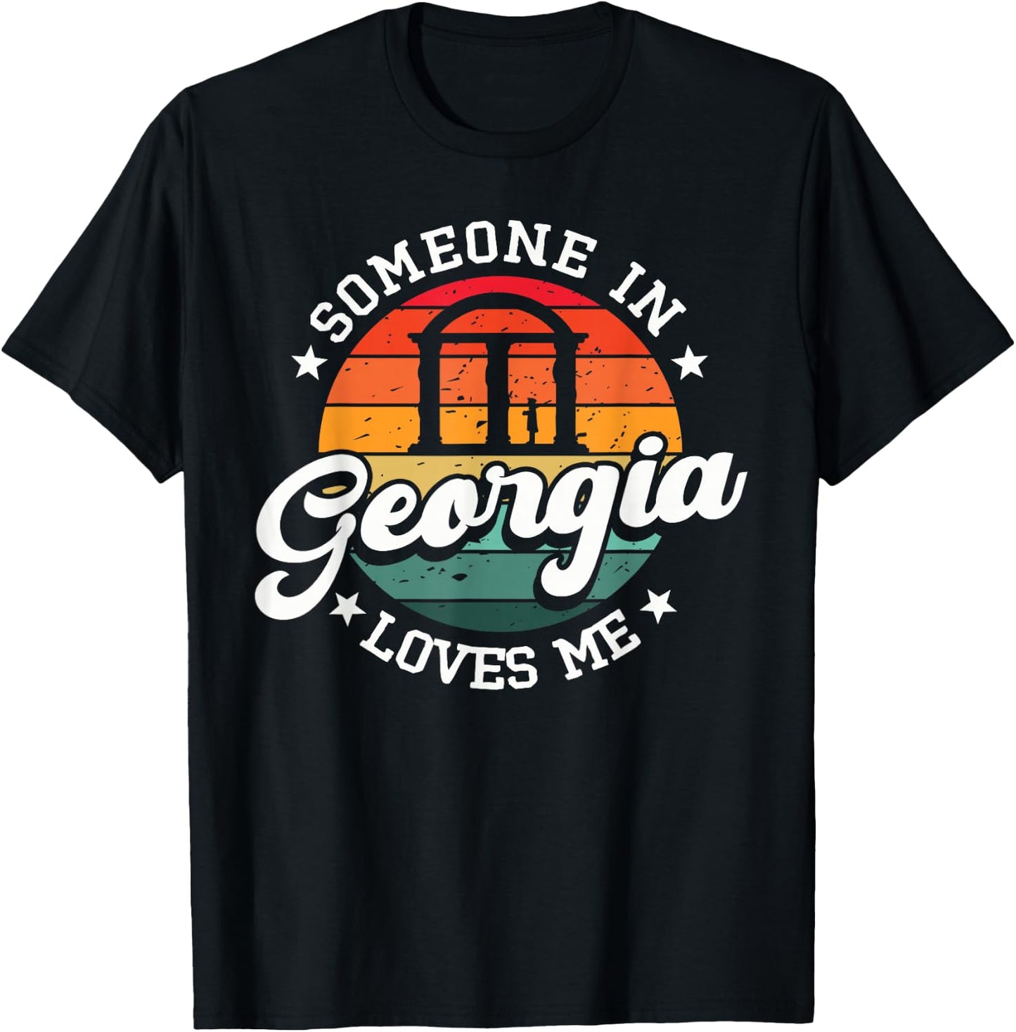 Someone In Georgia Loves Me Atlanta T-Shirt - T-Shirt | Black