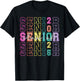Class of 2025 Senior 2025 Graduation 2025 Back To School T-Shirt - T-Shirt | Black