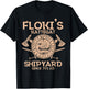 Viking Flokis Kattegat Shipyard Norse Mythology Men Women T-Shirt - T-Shirt | Black