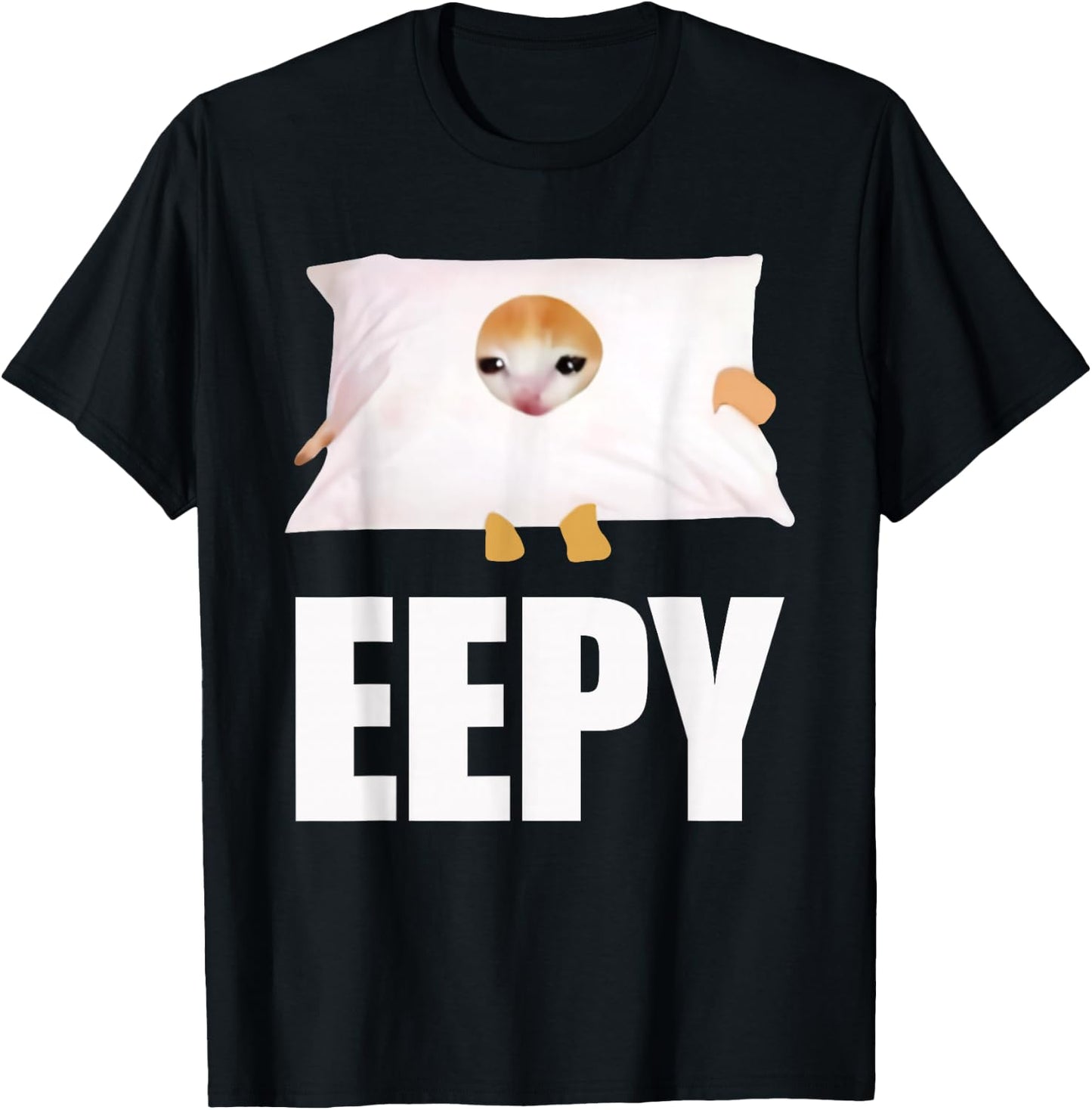Eepy Funny Cat Meme Eepy Cat Saying Women T-Shirt - T-Shirt | Black