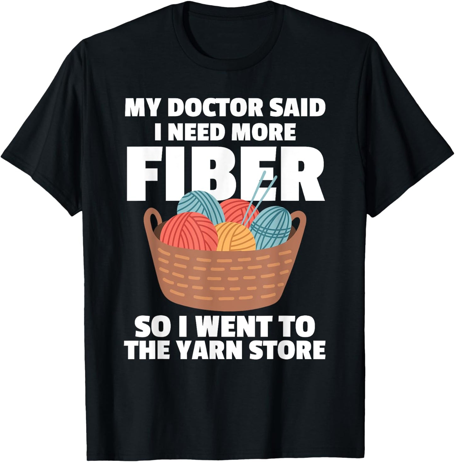Funny Crocheting Mom Knitting Yarn Crochet Lovers T-Shirt - T-Shirt | Black