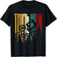 Retro Trial Bike Motorcycle T-Shirt - T-Shirt | Black