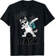Bruh We Back Dog First Day Of School Dog Back To School Dog T-Shirt - T-Shirt | Black