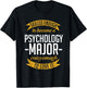 Skilled Enough To Become A Psychology Major T-Shirt - T-Shirt | Black
