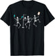 Funny Nurse Skeleton Halloween healthcare Crew Skeleton T-Shirt - T-Shirt | Black