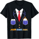 Train Conductor Costume Outfit Idea for Kids Train Driver T-Shirt - T-Shirt | Black