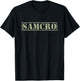 Samcro Motorcycle Club Biker T-Shirt - T-Shirt | Black
