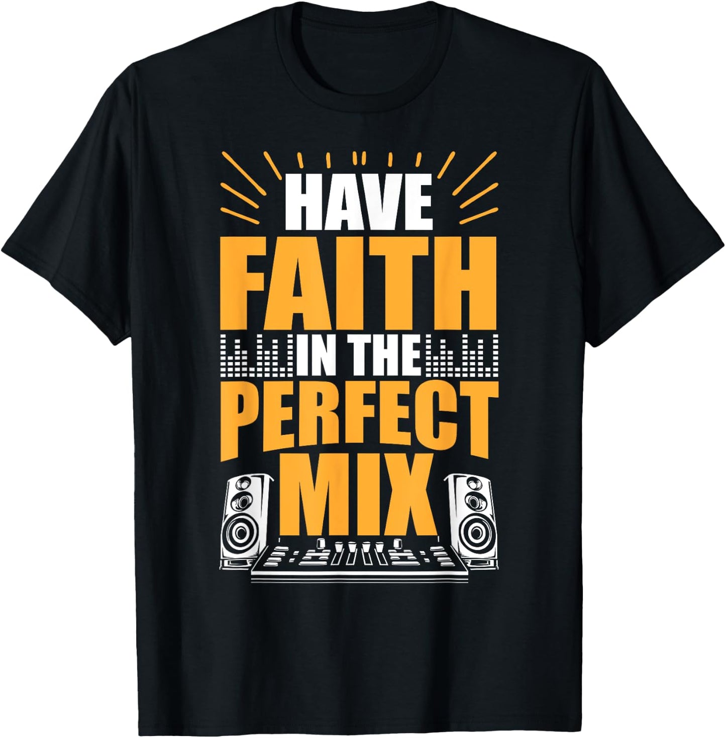 Audio Church Sound Tech Recording Engineer Church Sound Guy T-Shirt - T-Shirt | Black