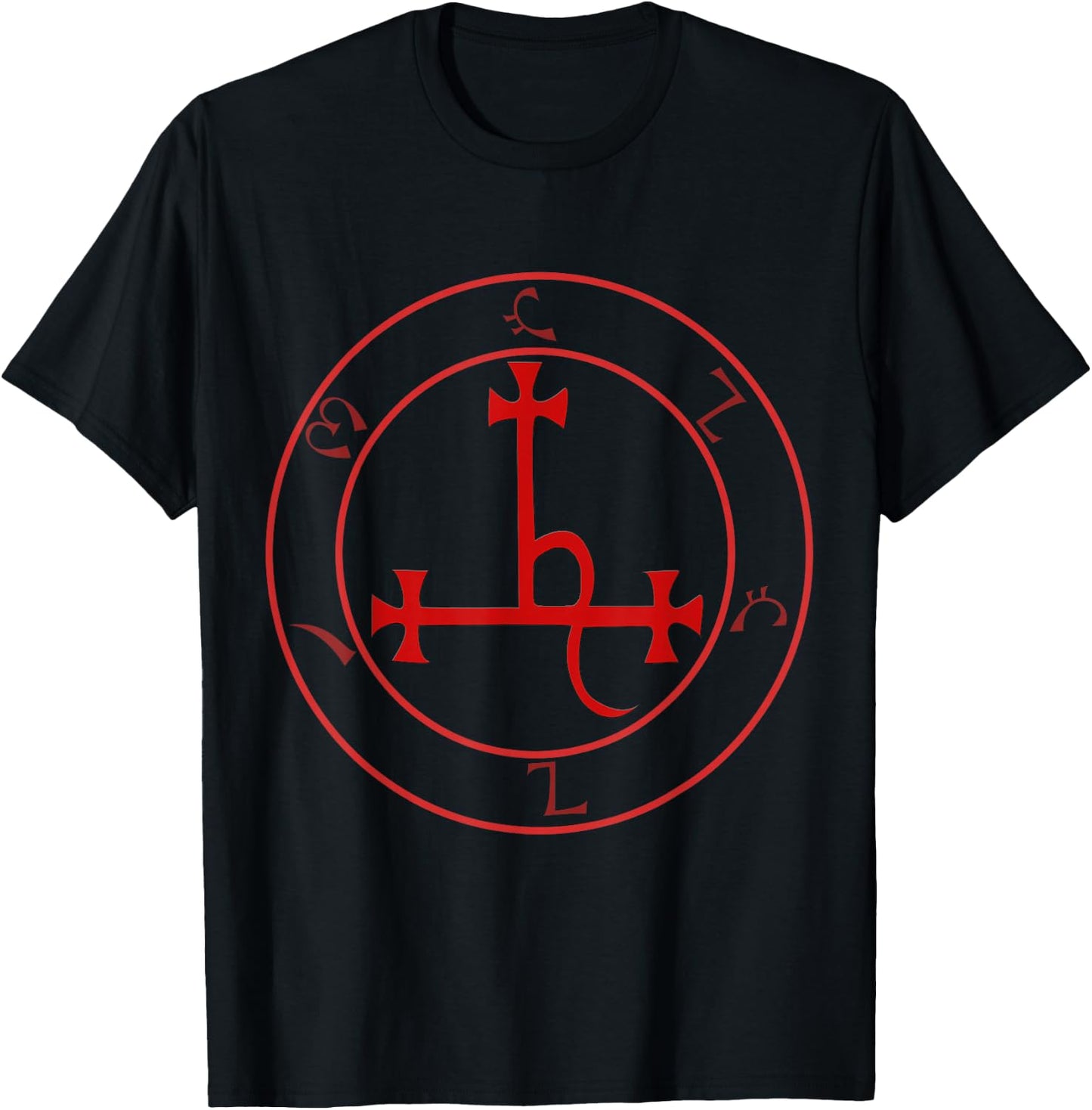 Lilith Sigil Enochian Writing Magick Demon Occult T-Shirt - T-Shirt | Black