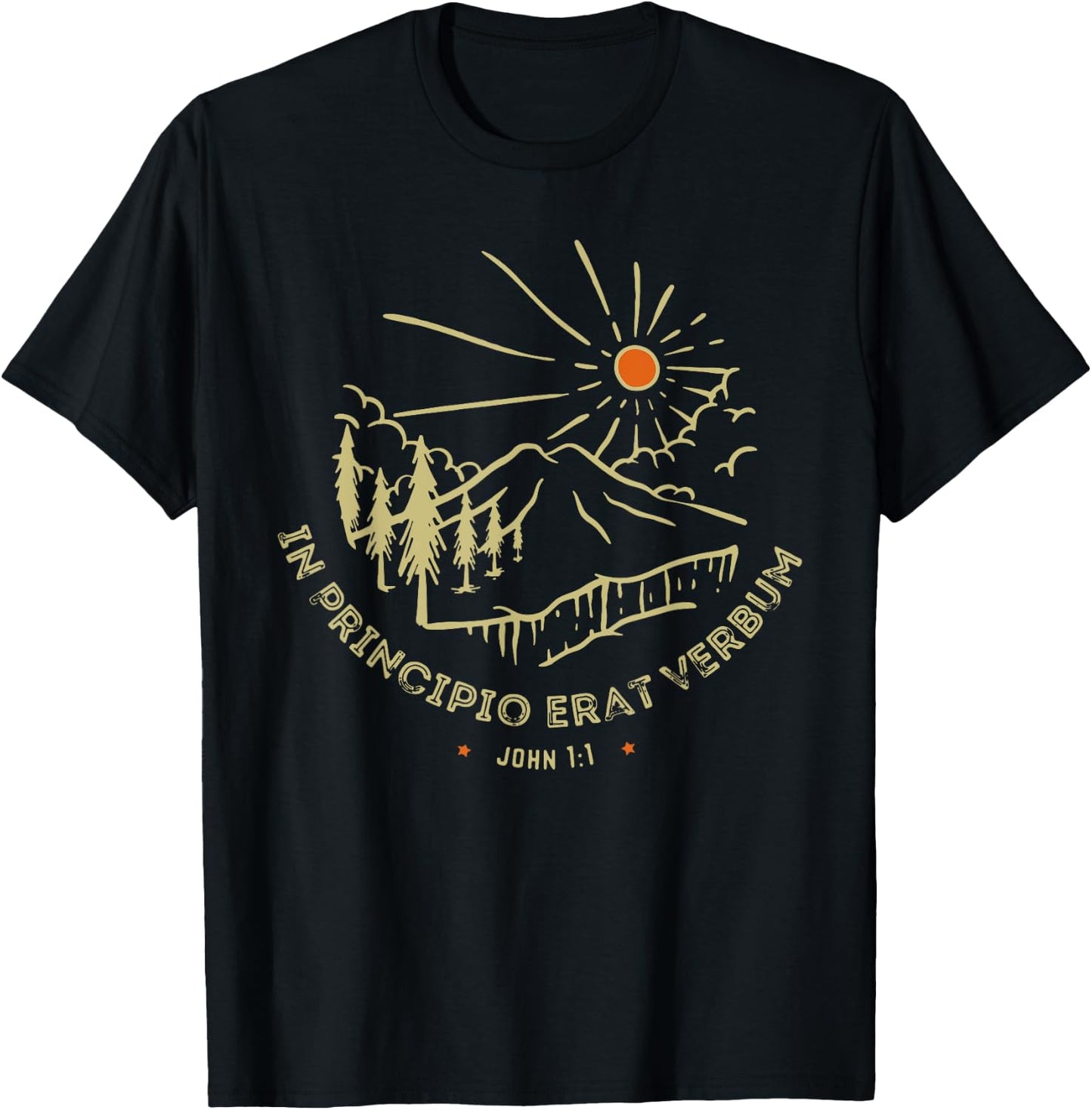 In Principio Erat Verbum, John 1:1, Classical Conversations T-Shirt - T-Shirt | Black