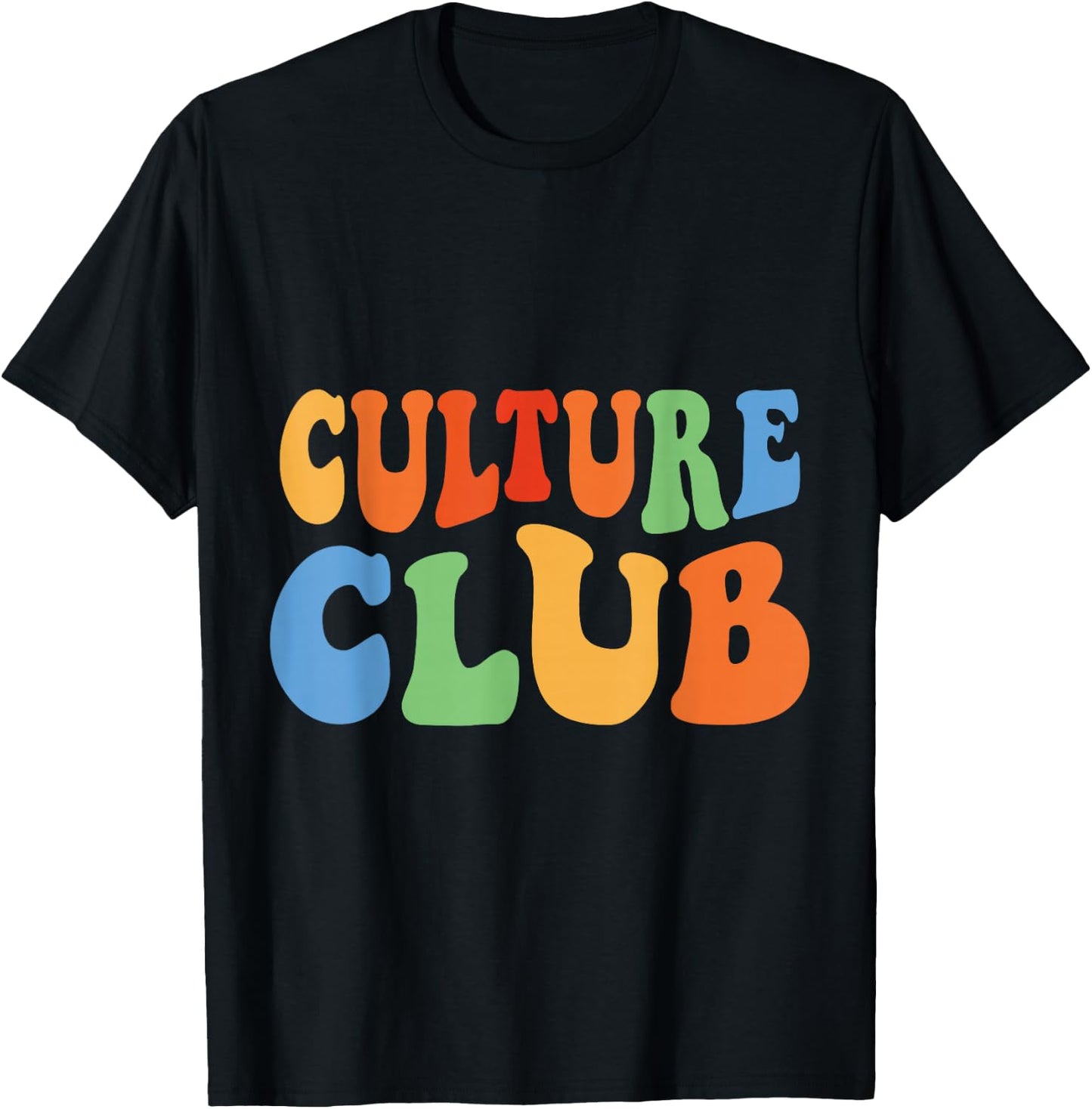 Vintage Men Women Boys Girls Funny Retro Culture Club T-Shirt - T-Shirt | Black