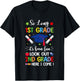 So Long 1st Grade Graduation 2024 2nd Grade Here I Come T-Shirt - T-Shirt | Black