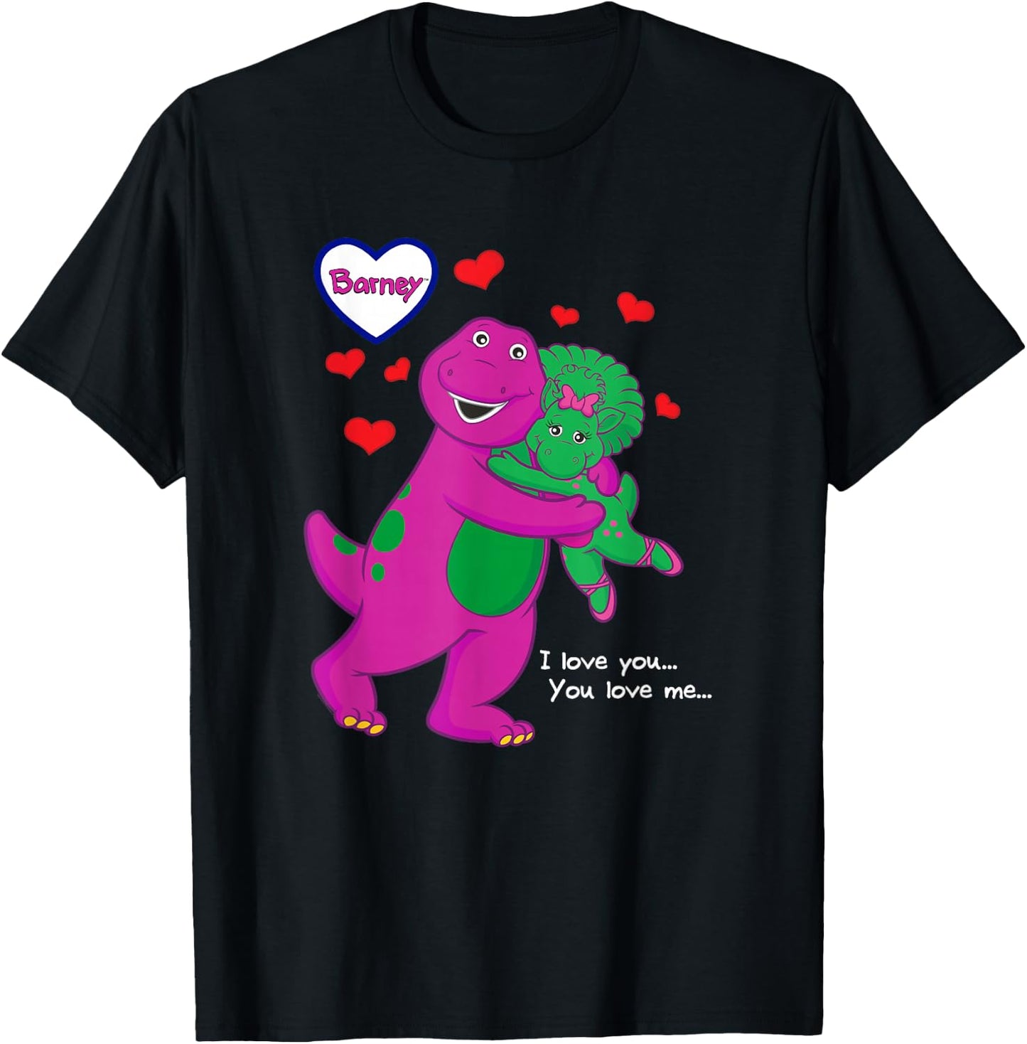 Barney - I Love You…You Love Me… T-Shirt - T-Shirt | Black