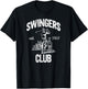Swingers Club golf clubs funny golf Sarcastic Golfing men T-Shirt - T-Shirt | Black