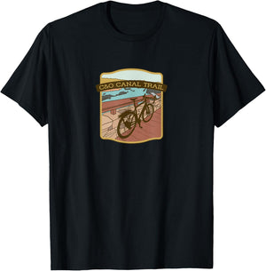 C&O Canal Trail cycling T-Shirt - T-Shirt | Black