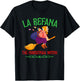 La Befana Christmas Witch Italian Folklore Italy Holiday T-Shirt - T-Shirt | Black