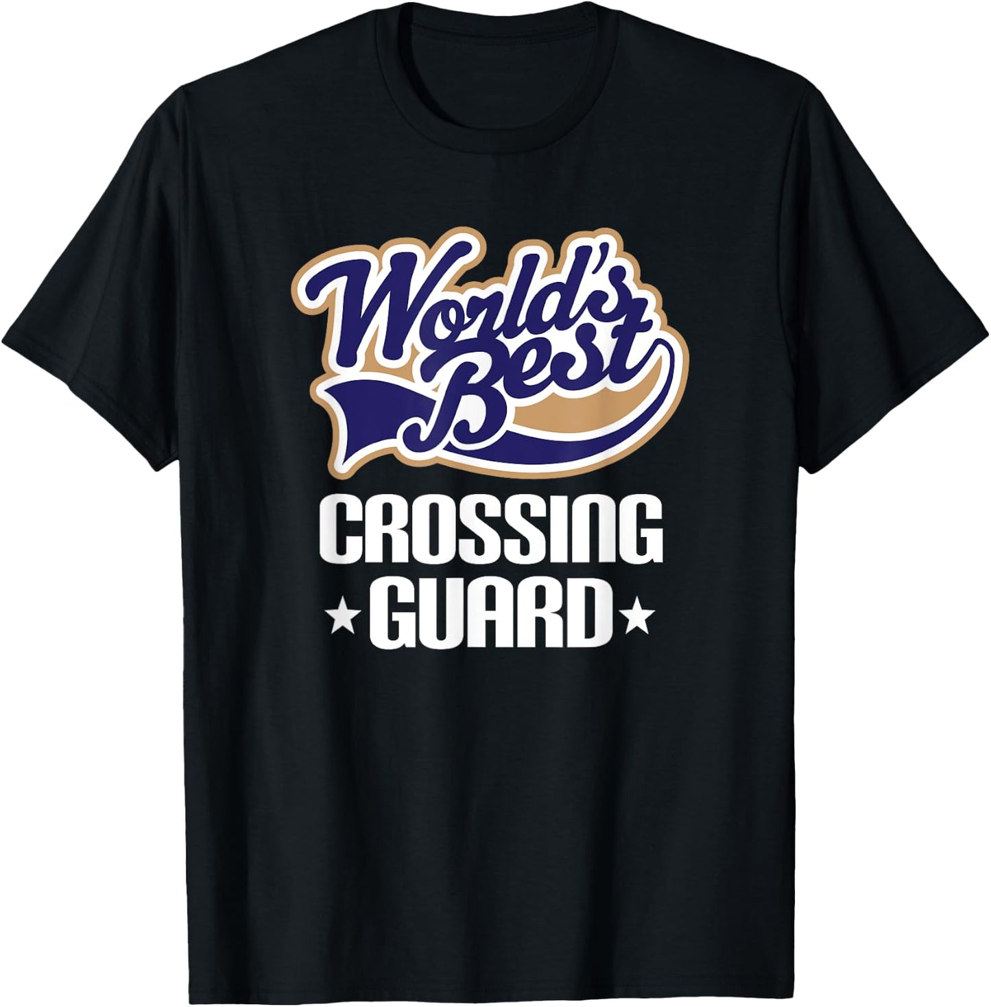 Crossing Guard Appreciation Gift T-Shirt - T-Shirt | Black
