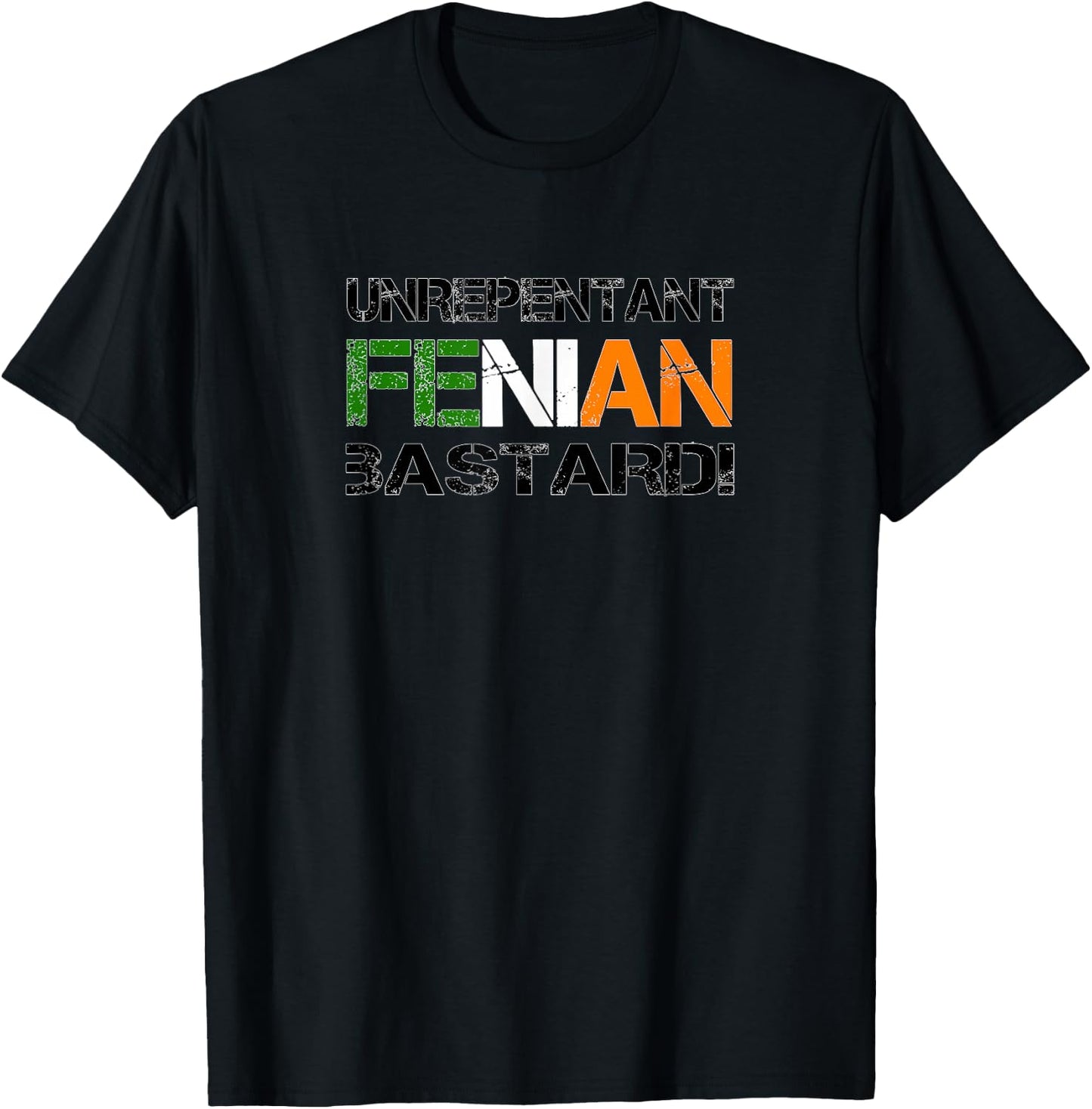 Unrepentant Fenian Irish Republican Design T-Shirt - T-Shirt | Black
