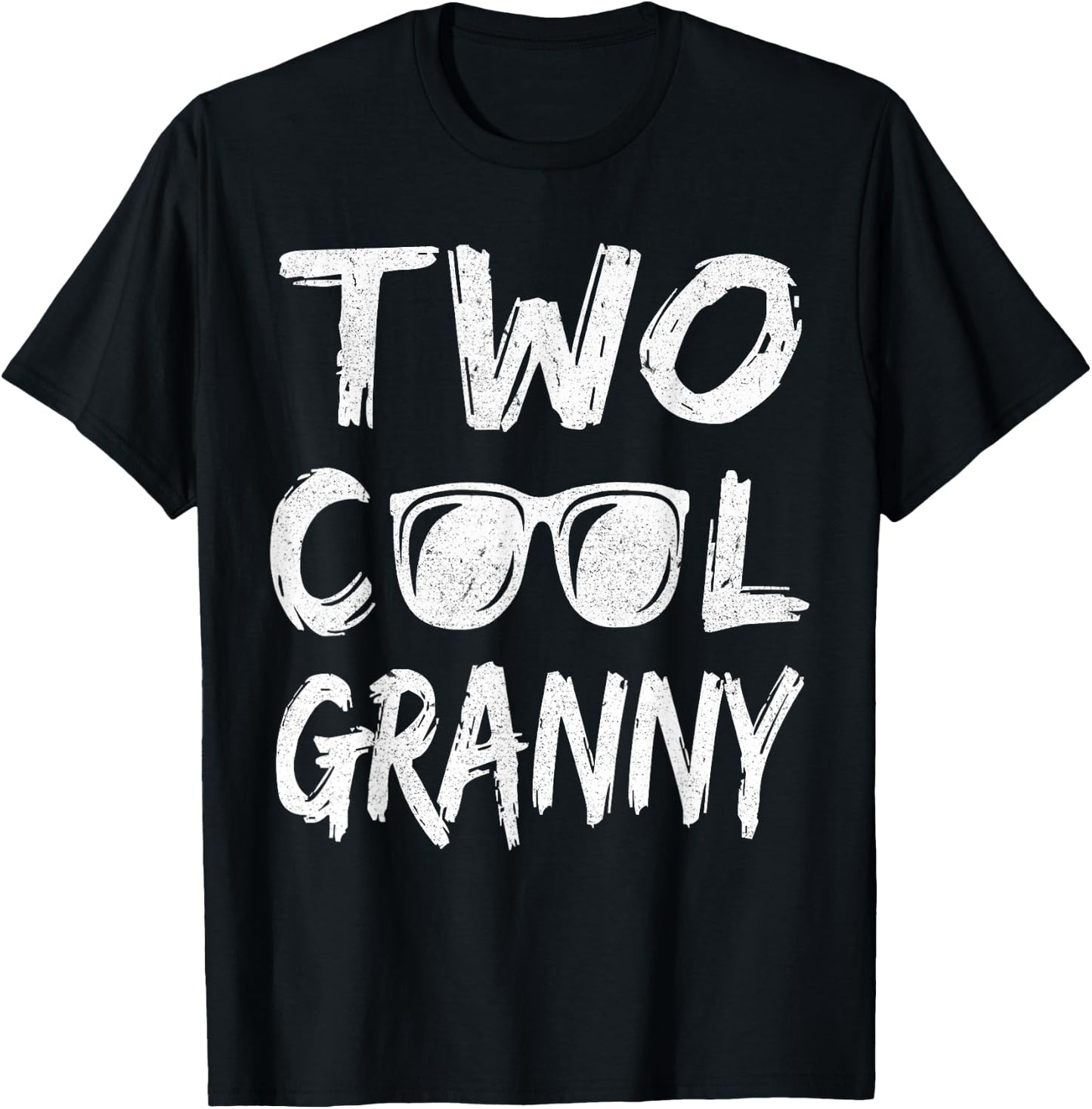 Granny Of The Birthday Boy Two Cool 2nd Bday Family Matching T-Shirt - T-Shirt | Black