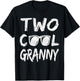 Granny Of The Birthday Boy Two Cool 2nd Bday Family Matching T-Shirt - T-Shirt | Black