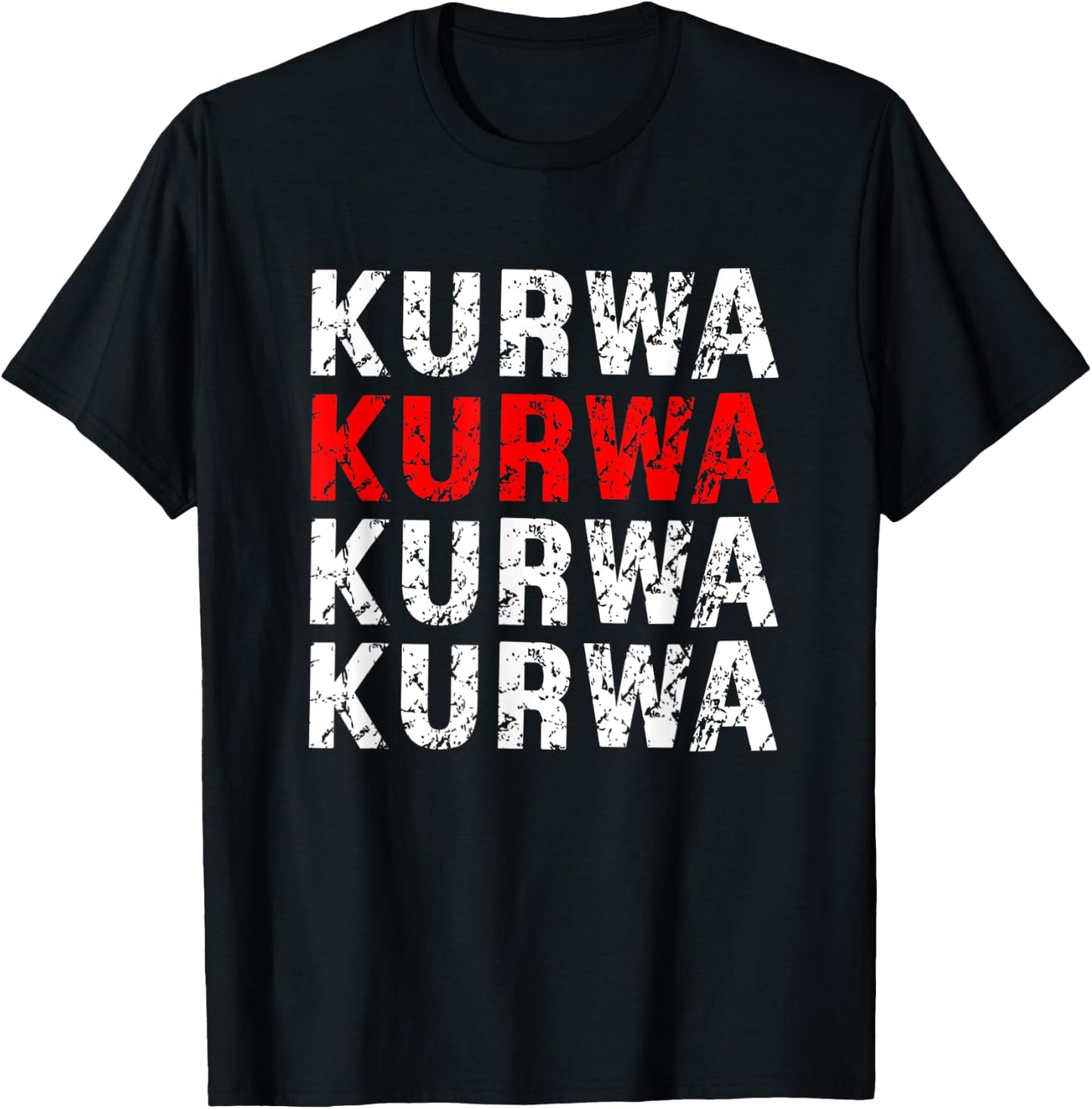 Poland saying Polish Kurwa Polska T-Shirt - T-Shirt | Black