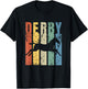 Derby Shirt Featuring Horse - Vintage Style Derby T-Shirt - T-Shirt | Black