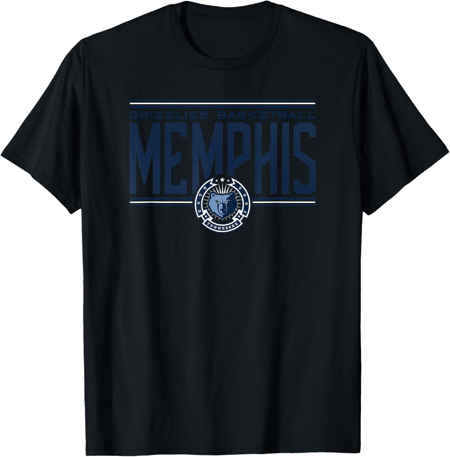 NBA Memphis Grizzlies City Pride T-Shirt - T-Shirt | Black