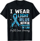 I Wear Light Blue For My Brother In Law Prostate Cancer Help T-Shirt - T-Shirt | Black