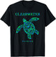 Clearwater Florida Sea Turtle Boys Girls Toddler T-Shirt - T-Shirt | Black