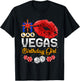 Las Vegas Birthday Girl Casino Girls Trip Party T-Shirt - T-Shirt | Black