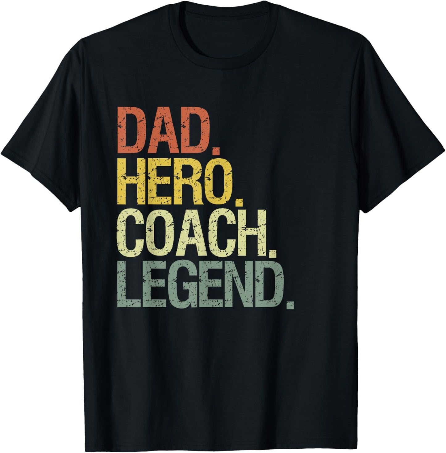 Dad Coach T-Shirt - T-Shirt | Black