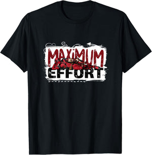 Marvel Deadpool & Wolverine Maximum Effort Split Logo T-Shirt - T-Shirt | Black