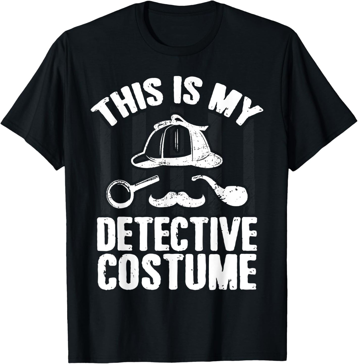 This Is My Detective Costume Detective Lovers Men Women T-Shirt - T-Shirt | Black
