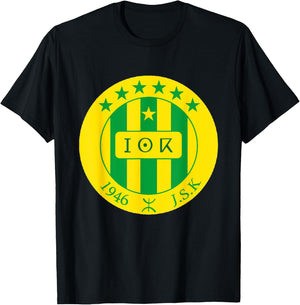 Jsk Soccer Team Amazigh Berber Sport T-Shirt - T-Shirt | Black