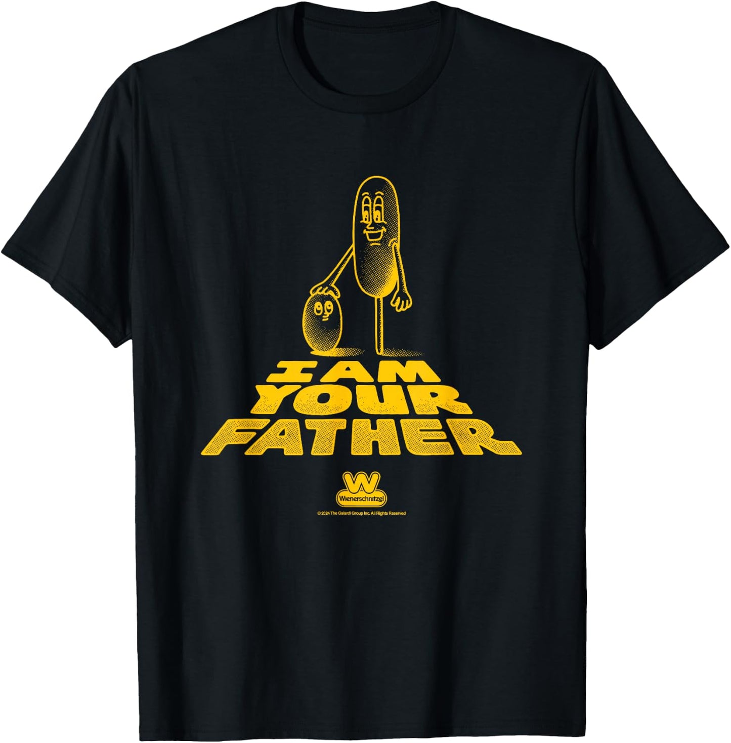 Wienerschnitzel Father's Day I Am Your Father Corndogs T-Shirt - T-Shirt | Black