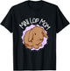 Mini Lop Mom T-Shirt - T-Shirt | Black