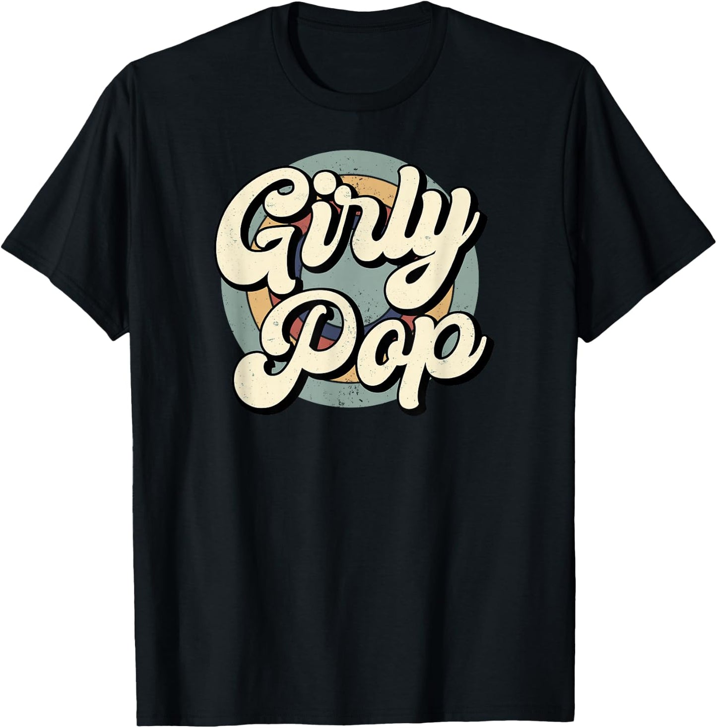 Girly Pop Slay Fun Statement T-Shirt - T-Shirt | Black