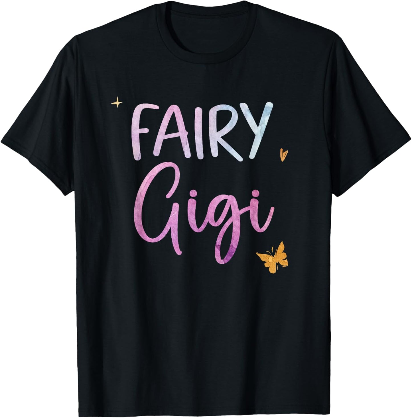 Fairy Gigi Magical Cute Birthday T-Shirt - T-Shirt | Black