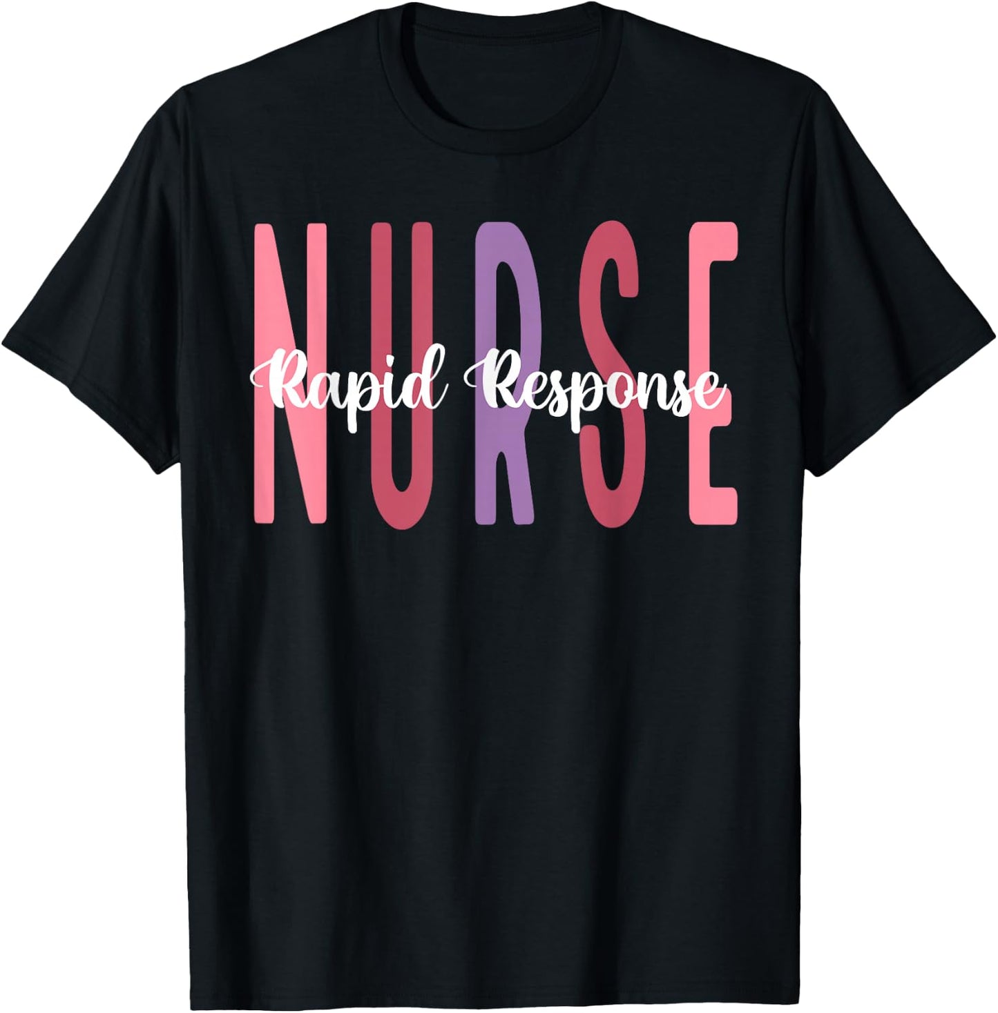 Rapid Response Team nurse T-Shirt - T-Shirt | Black